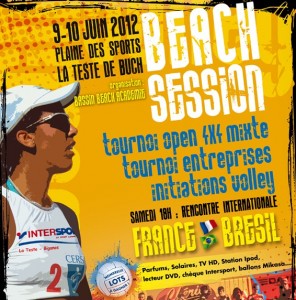 affiche Session Beach Volley 