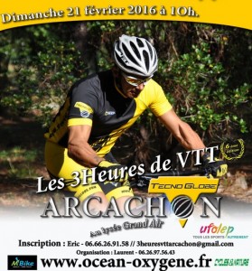 3 heures VTT arcachon