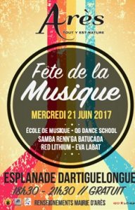 fête musique ares