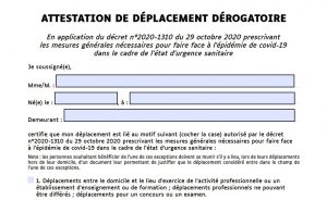 attestation derog en tete